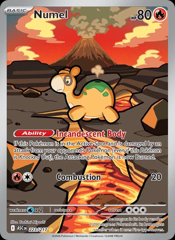Numel — Ascended Heroes, Illustration rare