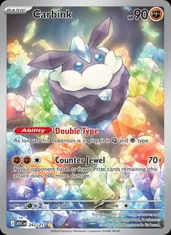 Carbink — Ascended Heroes — Illustration rare