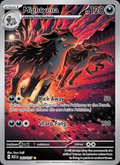 Mightyena — Ascended Heroes — Illustration rare