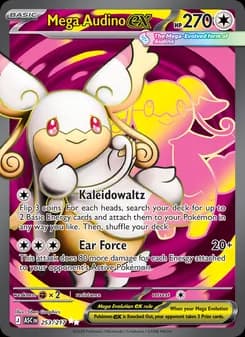 Mega Audino ex — Ascended Heroes — Ultra Rare