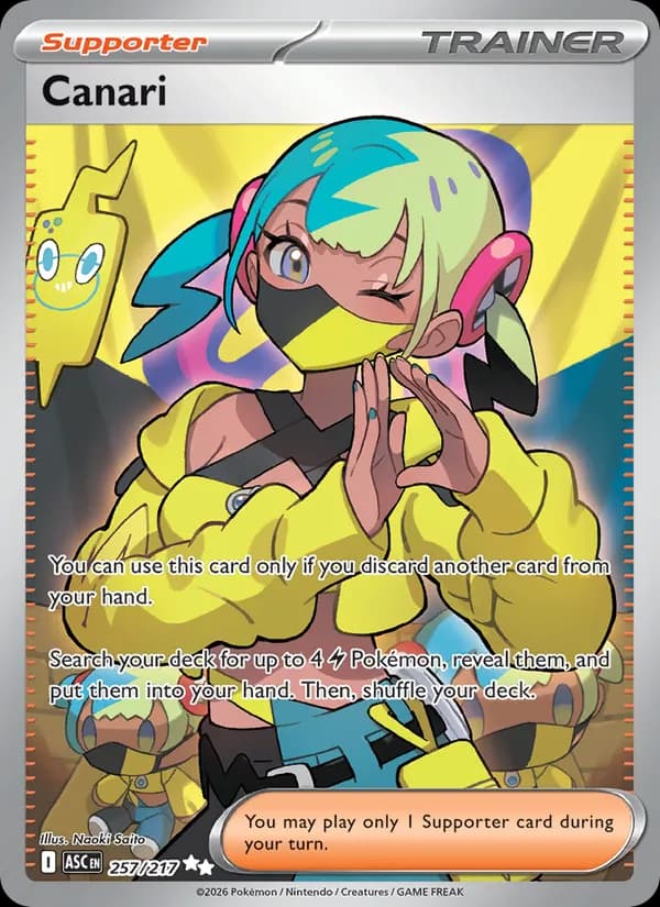 Canari — Ascended Heroes, Ultra Rare