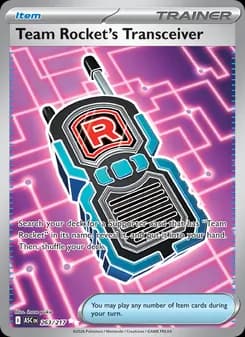 Team Rocket's Transceiver — Ascended Heroes — Ultra Rare