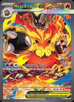Mega Emboar ex — Ascended Heroes — Special illustration rare