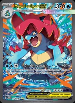 Mega Feraligatr ex — Ascended Heroes — Special illustration rare