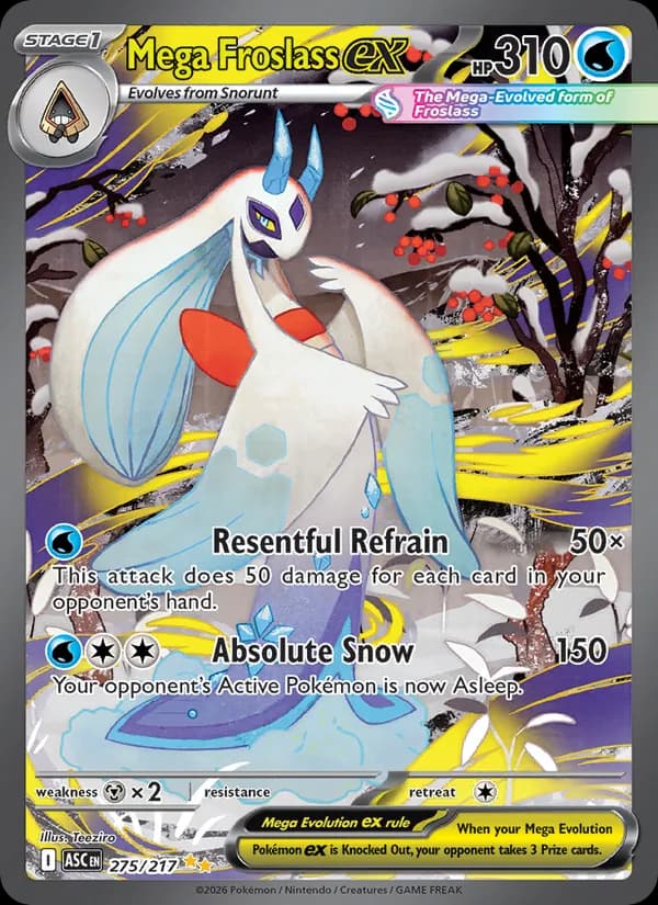 Mega Froslass ex — Ascended Heroes, Special illustration rare