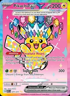 Pikachu ex — Ascended Heroes — Special illustration rare