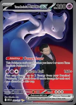 Team Rocket's Mewtwo ex — Ascended Heroes — Special illustration rare