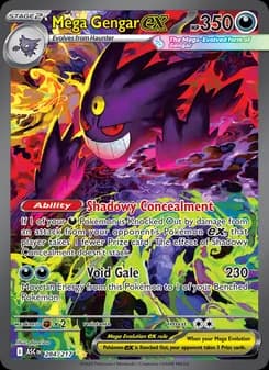Mega Gengar ex — Ascended Heroes — Special illustration rare