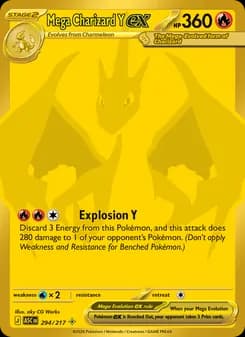Mega Charizard Y ex — Ascended Heroes — Mega Hyper Rare