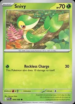 Snivy — Perfect Order — Common