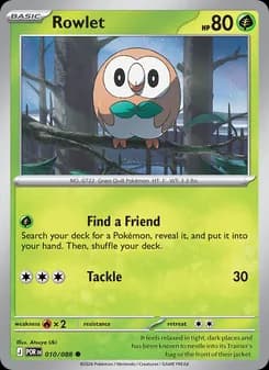 Rowlet — Perfect Order — Common