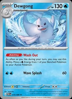 Dewgong — Perfect Order — Rare