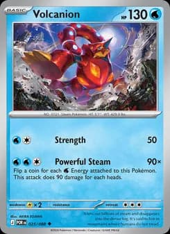 Volcanion — Perfect Order — Uncommon