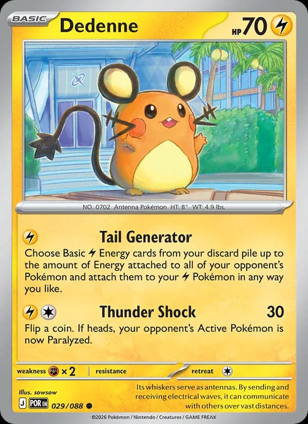 Dedenne — Perfect Order, Common