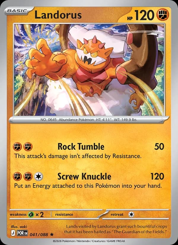 Landorus — Perfect Order, Rare