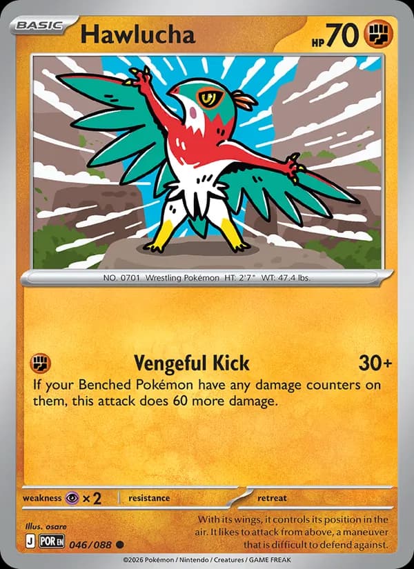 Hawlucha — Perfect Order, Common