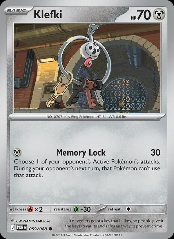 Klefki — Perfect Order, Common