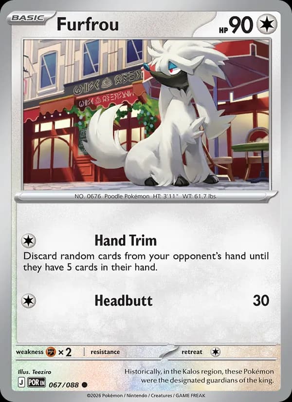 Furfrou — Perfect Order, Common