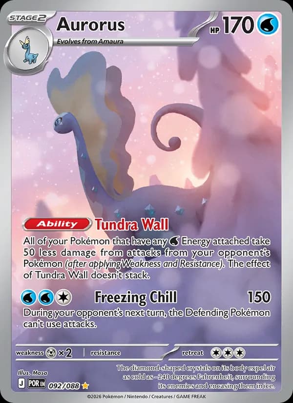 Aurorus — Perfect Order, Illustration rare