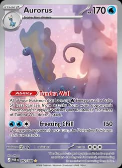 Aurorus — Perfect Order — Illustration rare