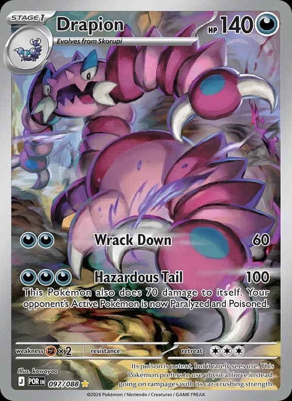 Drapion — Perfect Order, Illustration rare