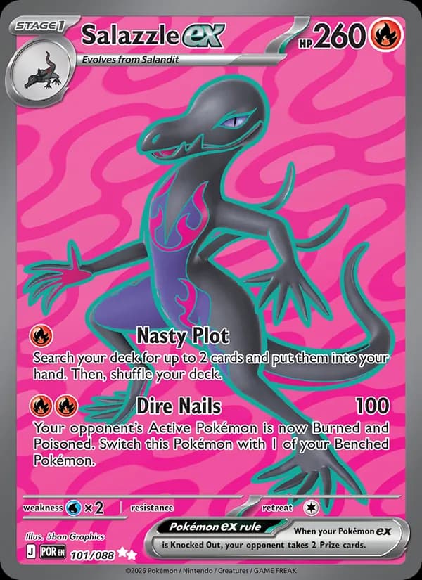 Salazzle ex — Perfect Order, Ultra Rare