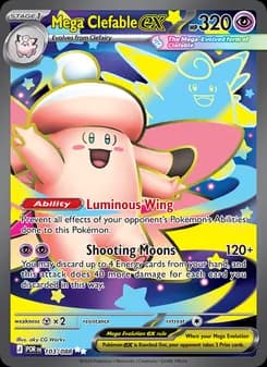 Mega Clefable ex — Perfect Order — Ultra Rare