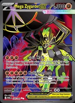 Mega Zygarde ex — Perfect Order — Ultra Rare