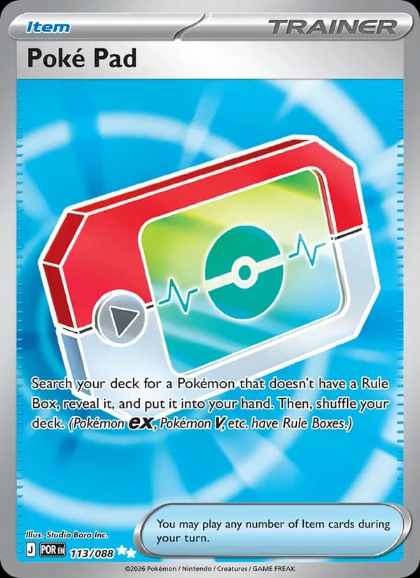 Poké Pad — Perfect Order, Ultra Rare