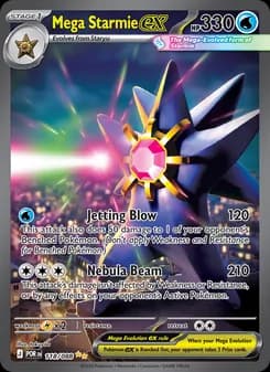 Mega Starmie ex — Perfect Order — Special illustration rare