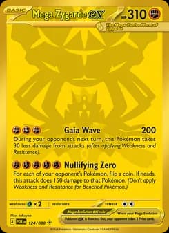 Mega Zygarde ex — Perfect Order — Mega Hyper Rare