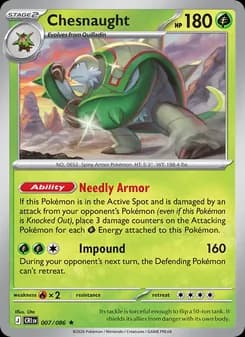 Chesnaught — Chaos Rising — Rare