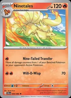Ninetales — Chaos Rising — Uncommon