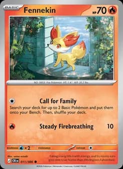 Fennekin — Chaos Rising — Common