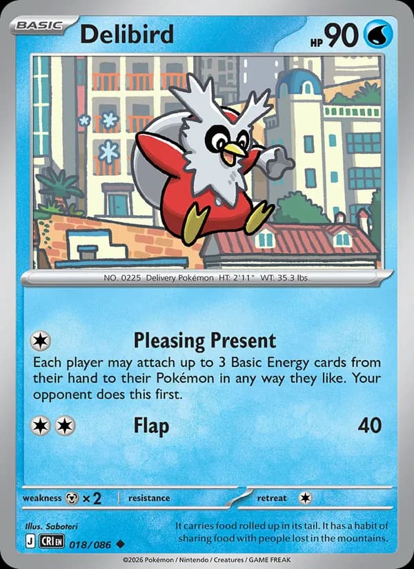 Delibird — Chaos Rising, Uncommon