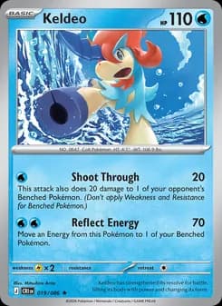Keldeo — Chaos Rising — Rare