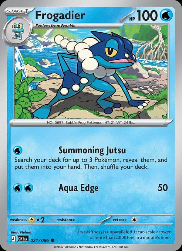Frogadier — Chaos Rising, Common