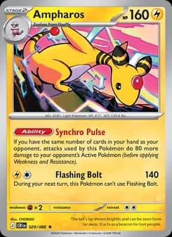 Ampharos — Chaos Rising — Rare