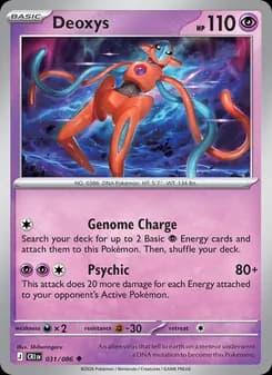 Deoxys — Chaos Rising — Uncommon