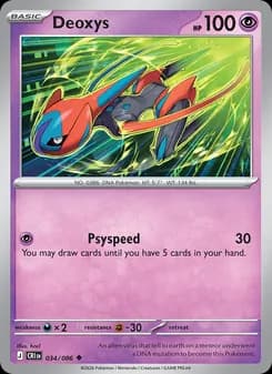 Deoxys — Chaos Rising — Uncommon