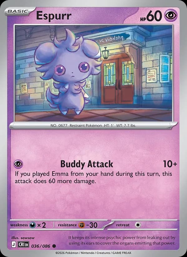 Espurr — Chaos Rising, Common