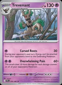 Trevenant — Chaos Rising — Rare