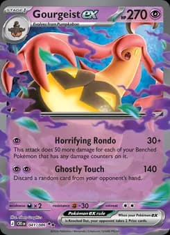 Gourgeist ex — Chaos Rising — Double rare