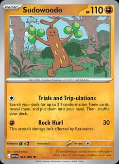 Sudowoodo — Chaos Rising — Uncommon