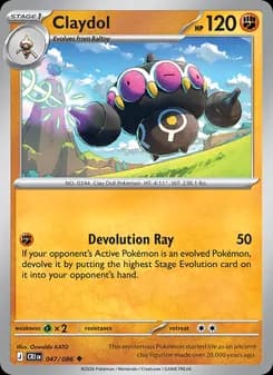 Claydol — Chaos Rising — Uncommon