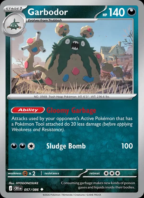 Garbodor — Chaos Rising, Uncommon