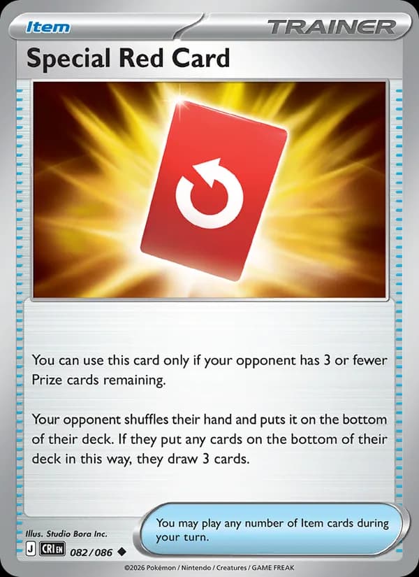 Special Red Card — Chaos Rising, Uncommon