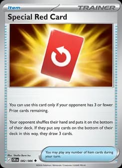 Special Red Card — Chaos Rising — Uncommon