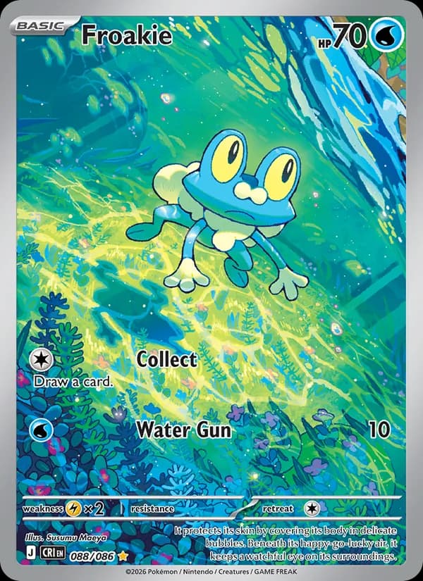 Froakie — Chaos Rising, Illustration rare