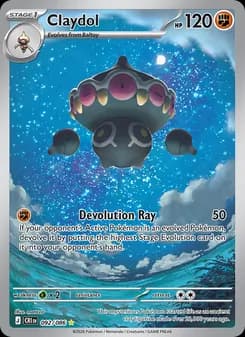 Claydol — Chaos Rising — Illustration rare
